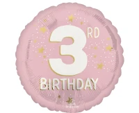 Foil balloon 18" Little miss 3 EOL
