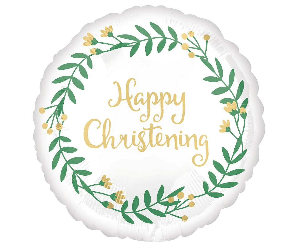Foil balloon 18" On Your Christening EOL