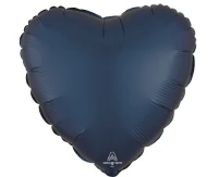Foil balloon 18" heart True navy EOL