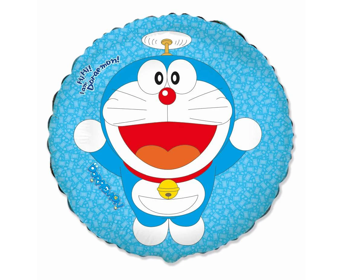Foil balloon 18" FX - Doraemon, unpacked (flat) EOL