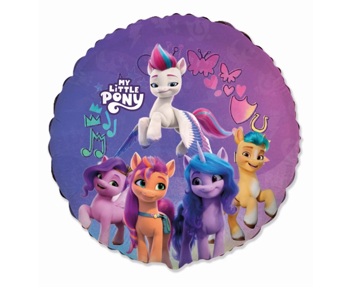 Foil balloon 18" FX - Little Pony, unpacked (flat)