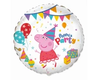 Foil balloon 18" FX -  Peppa Pig, unpacked (flat)