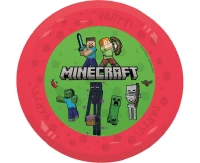 Reusable plates Minecraft, 21cm, 4 pcs.