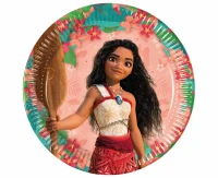 Moana paper plates, 23 cm, 8 pcs.