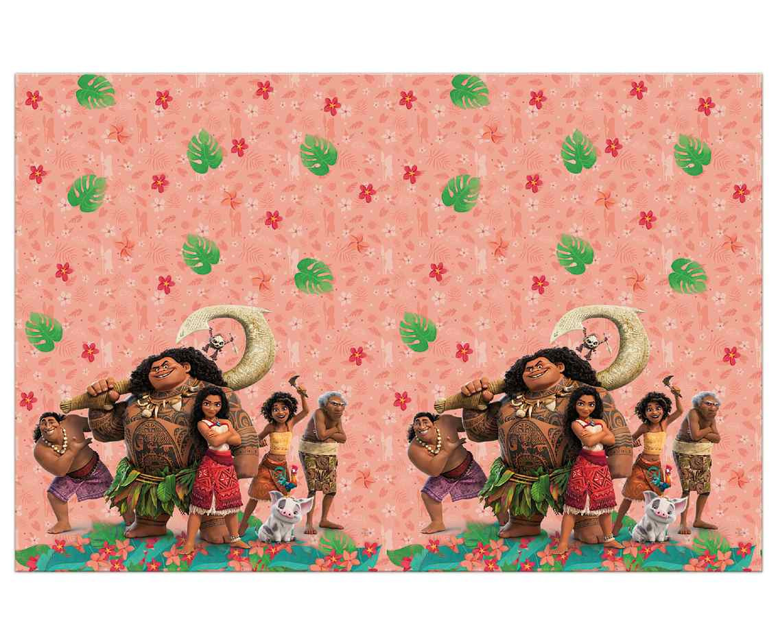 Moana foil tablecloth, 120x180 cm