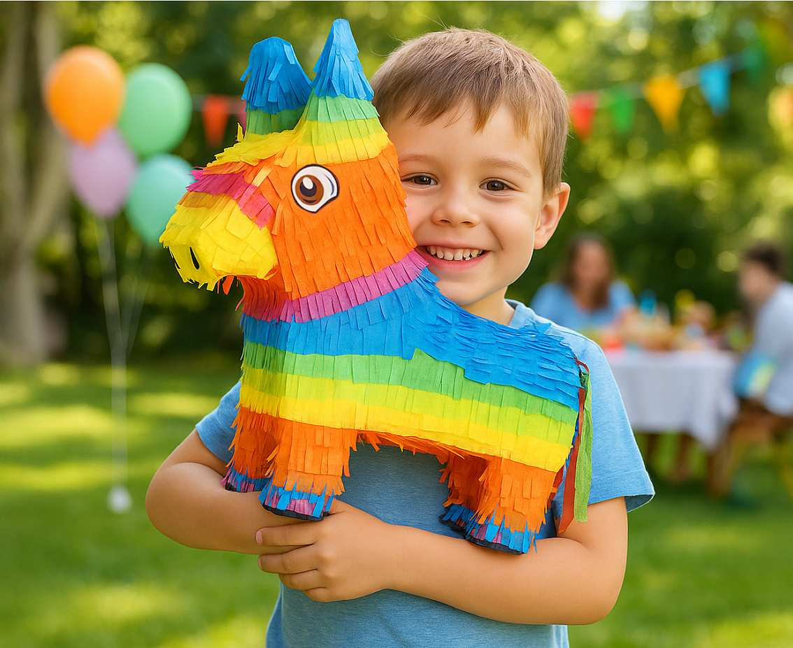 Pinata Donkey, size 36x35x12 cm