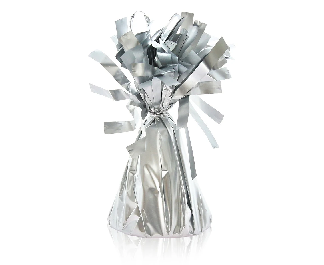 Foil weight for helium balloons, moonlight silver, 145 g/ 1 pc.