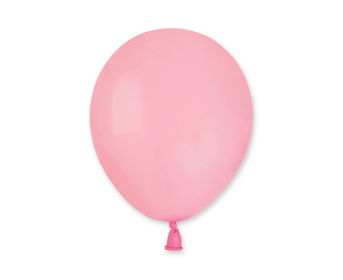 Balloons Gemar 5", pastel light pink, 100pcs