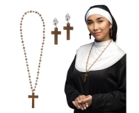 Set Nun (necklace and earrings)
