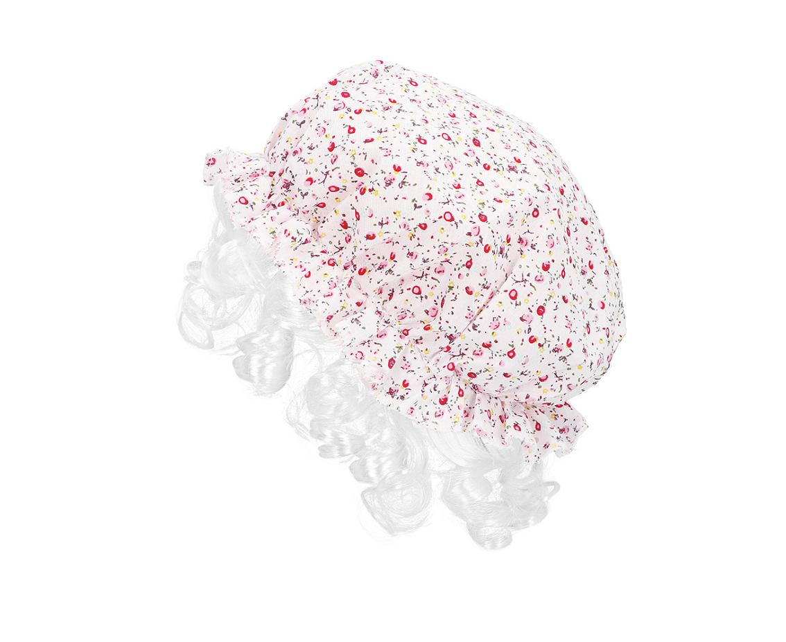 Set Granny (sleeping cap, scarf, glasses, curlers)