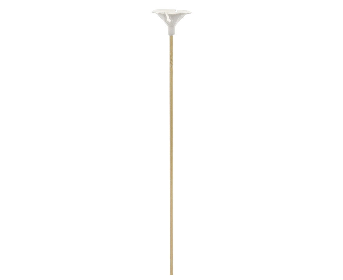 Bamboo + Paper Balloon Sticks with Stoppers, 10 pcs.