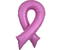 Foil balloon 36" Pink Ribbon EOL