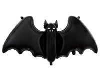 Bat foil balloon, black 46x100 cm
