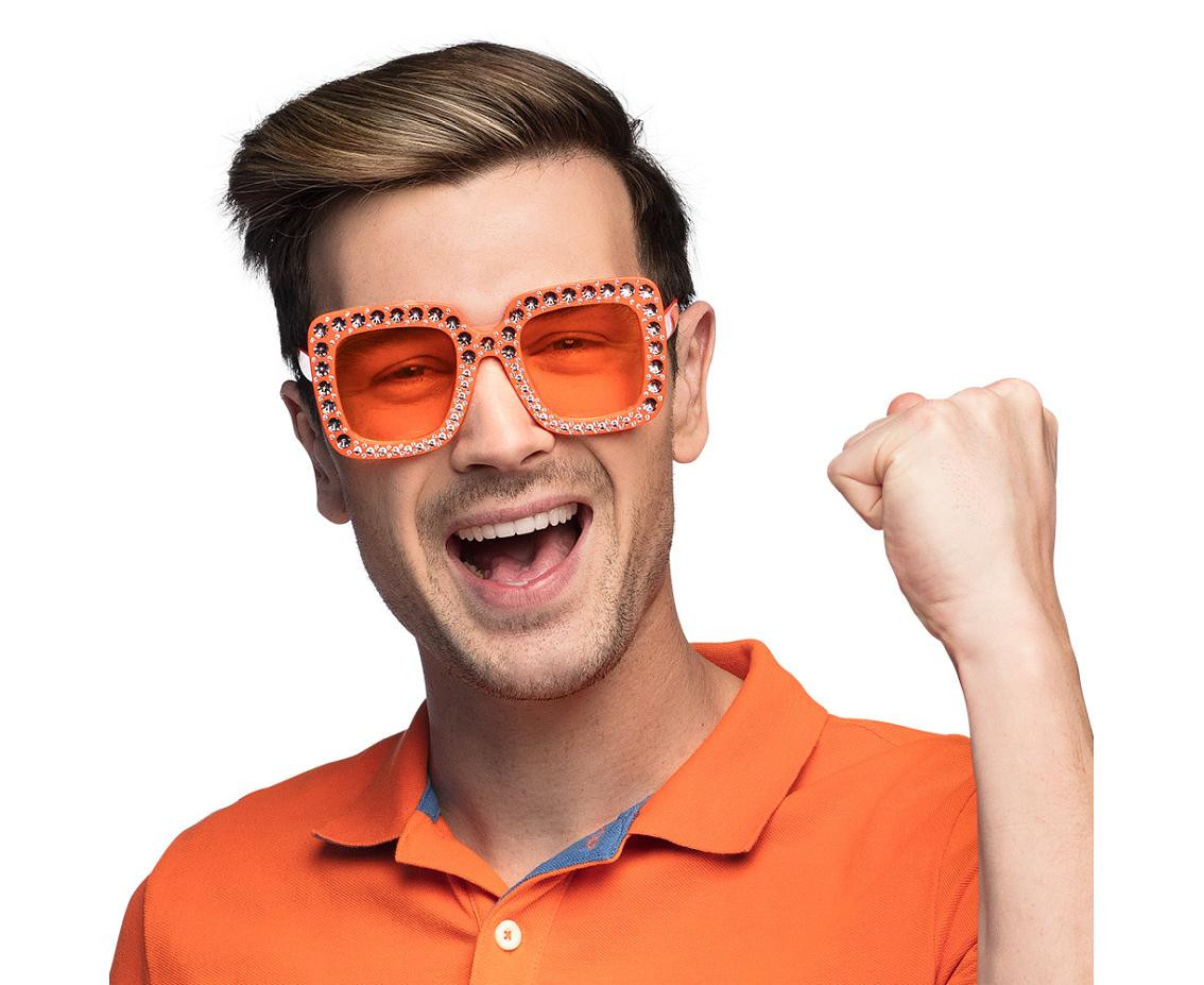 Bling Glasses, Orange