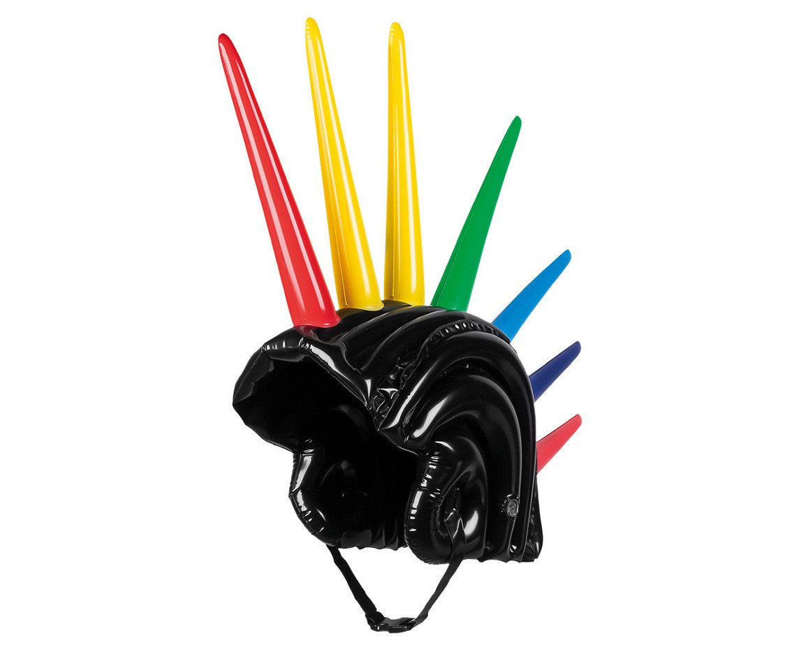 Inflatable spikes helmet (52 cm)