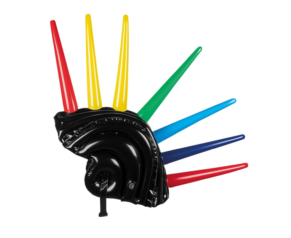 Inflatable spikes helmet (52 cm)