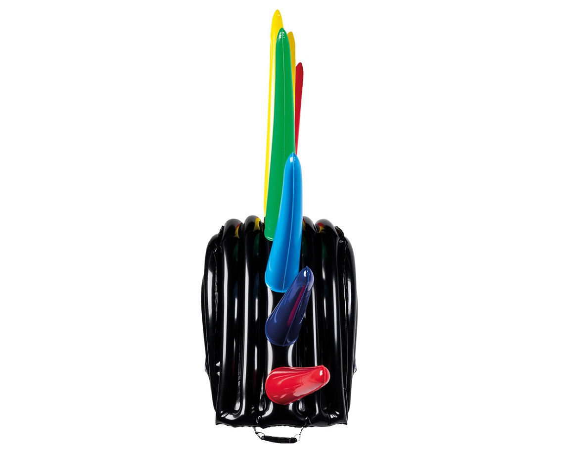 Inflatable spikes helmet (52 cm)