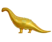 Foil balloon  Brachiosaurus Dinosaur , Yellow, 99x56cm