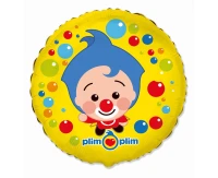 Foil balloon 18" FX - Plim Plim, packed EOL