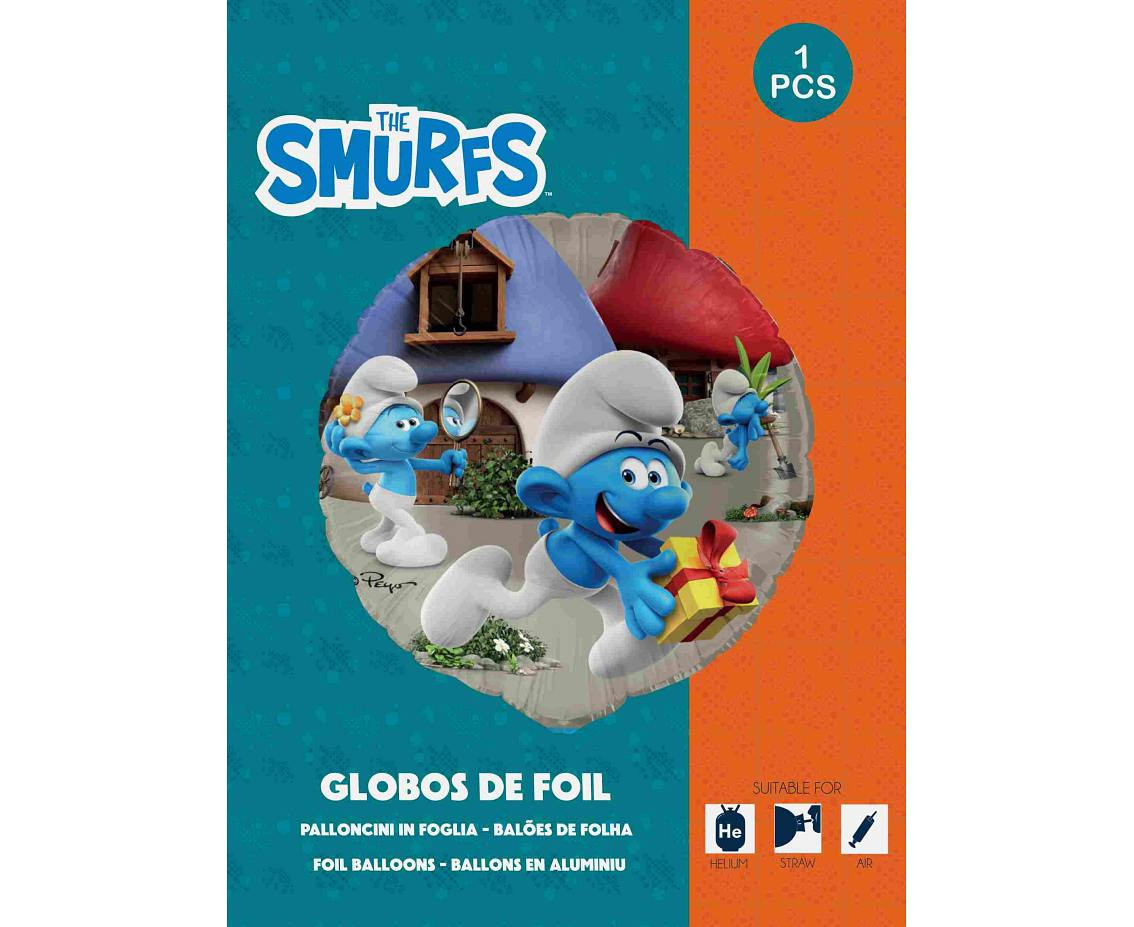 Foil balloon 18" FX - The Smurf, packed