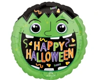 Foil balloon  18" Haunted Manor Monster EOL