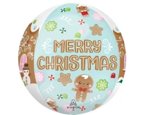 Foil balloon  15" ORBZ  - Merry Christmas Balloon EOL