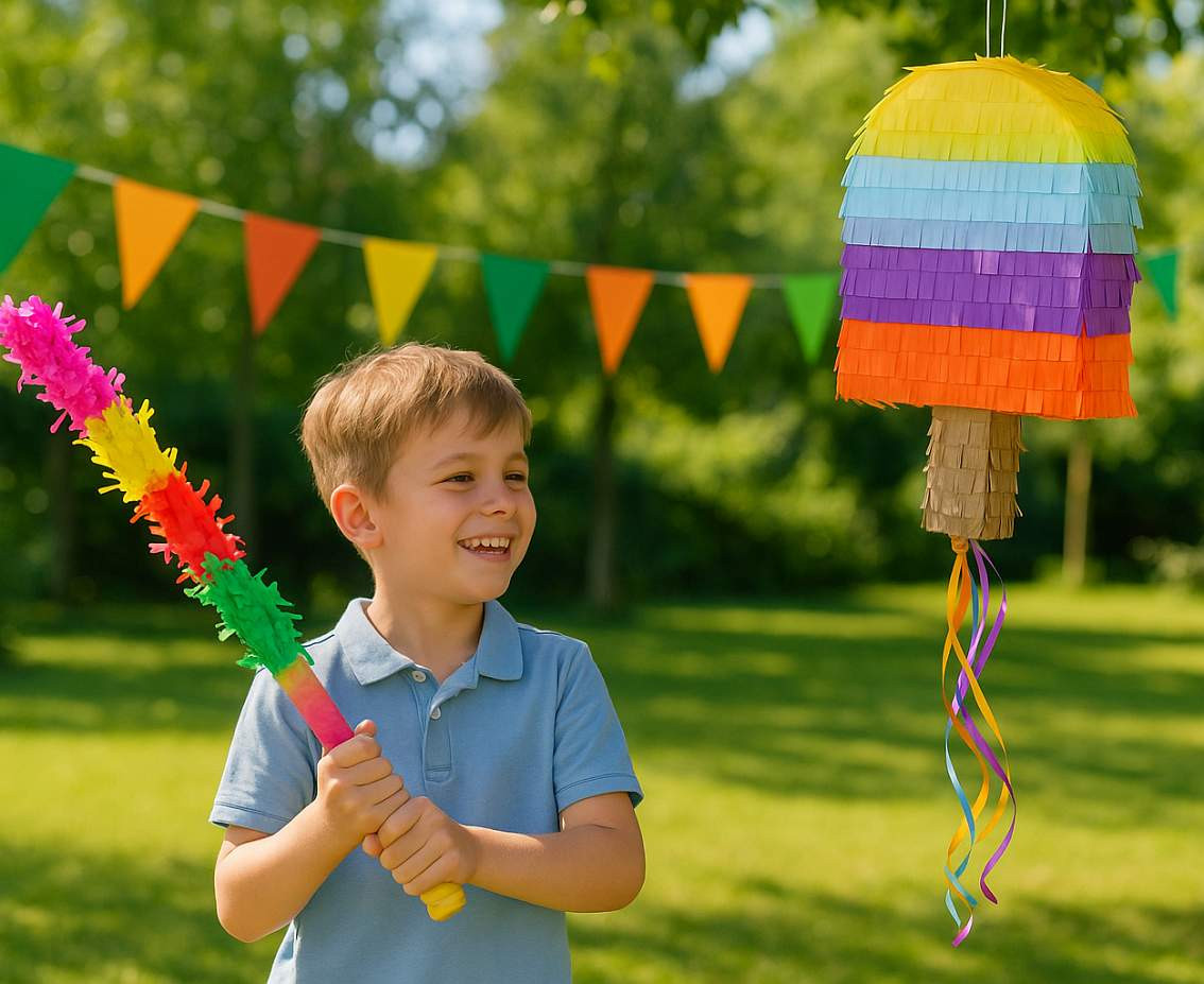 Ice Cream on a Stick Pinata, 24x7.5x40cm