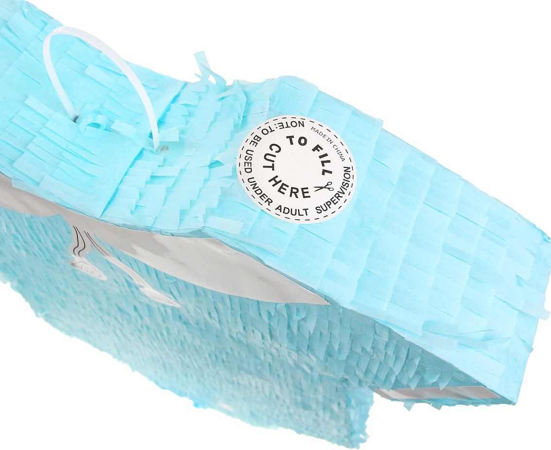 Blue Baby Clothes Pinata, 42x8x42.5cm