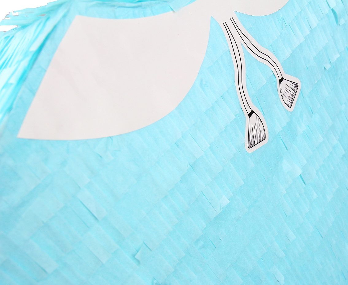 Blue Baby Clothes Pinata, 42x8x42.5cm
