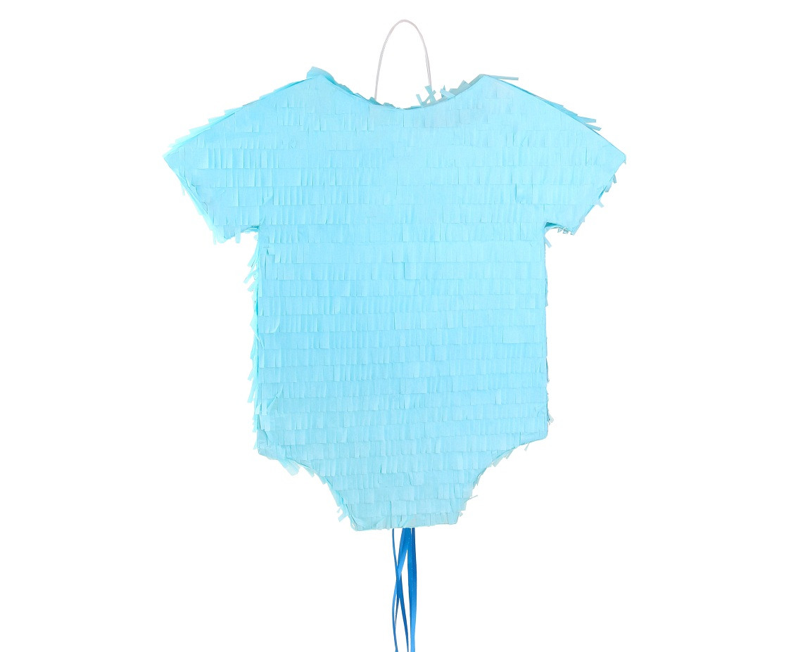 Blue Baby Clothes Pinata, 42x8x42.5cm