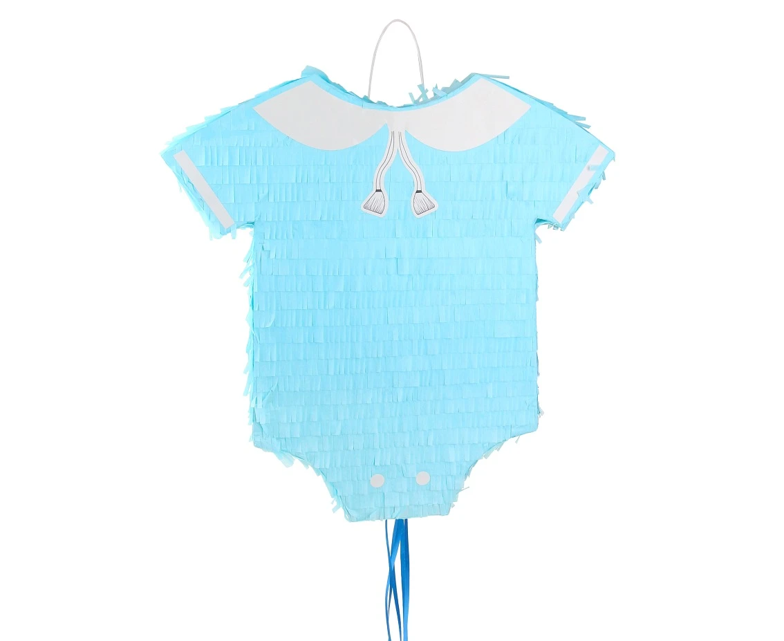 Blue Baby Clothes Pinata, 42x8x42.5cm