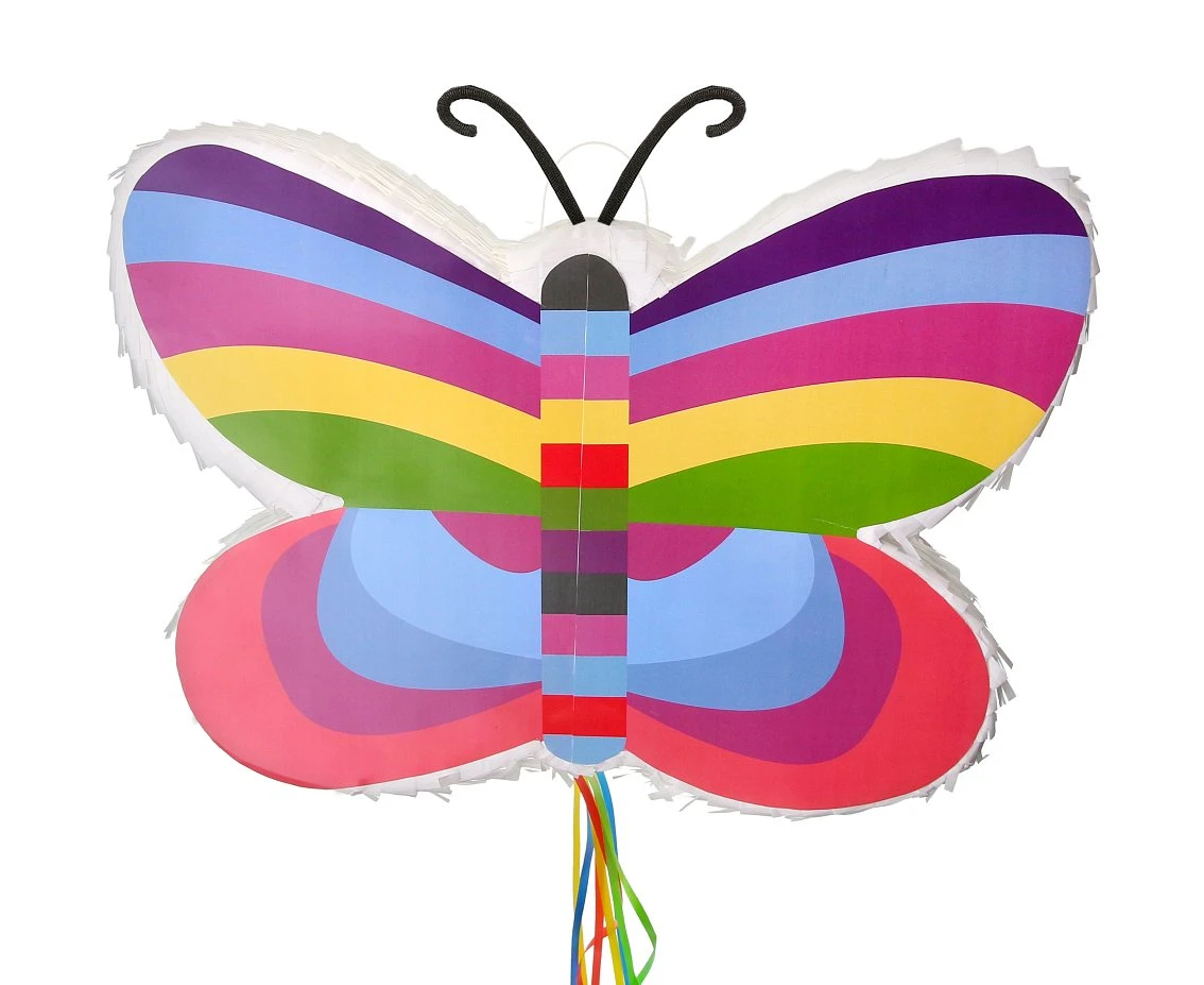 Colorful Butterfly Pinata, 45x7x31.5cm