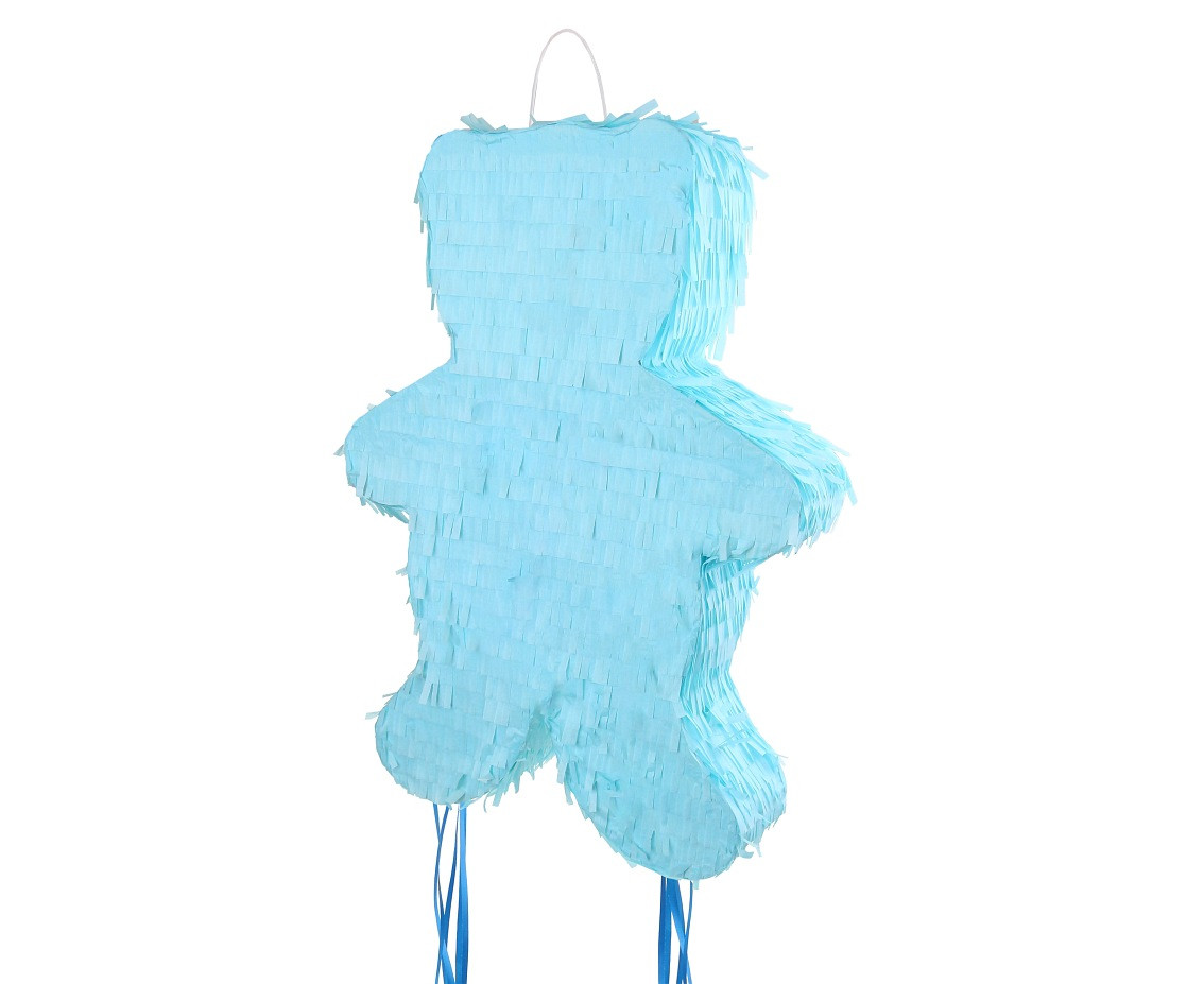 Blue Teddy Bear Pinata, 33.5x8x45m