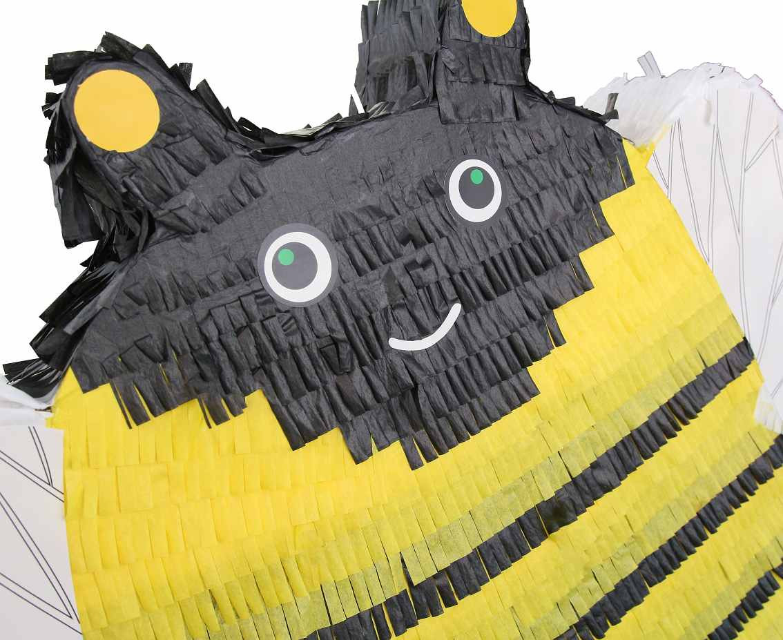 Bee Pinata, 43.5x7.5x45cm