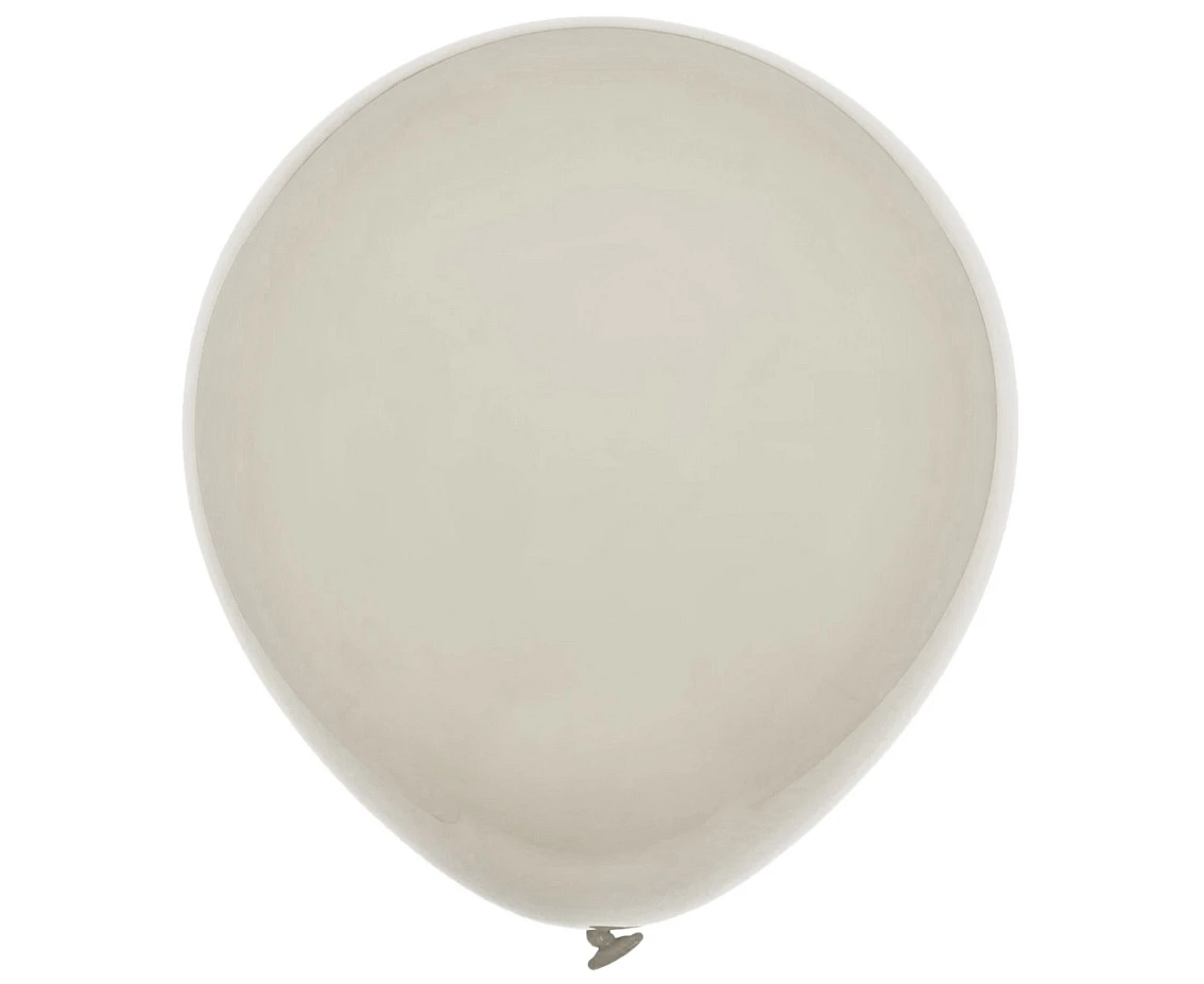 Balloons Decomex 5", pastel dust white, 100pcs