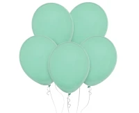 Balloons Decomex 11", pastel green tea, 100pcs