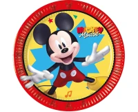 Paper plates Mickey Jump Into Fun, 20cm, 8 pcs.