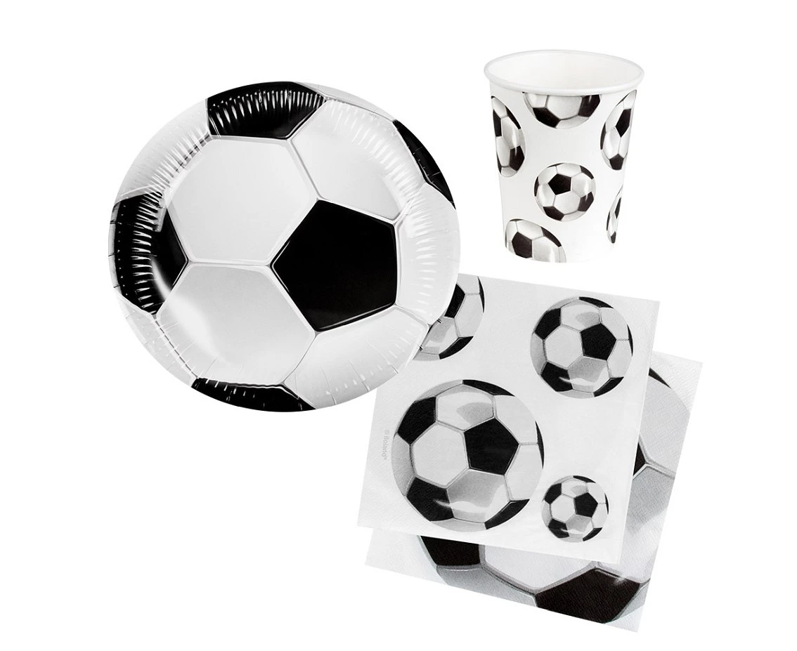 Disposable table set Football