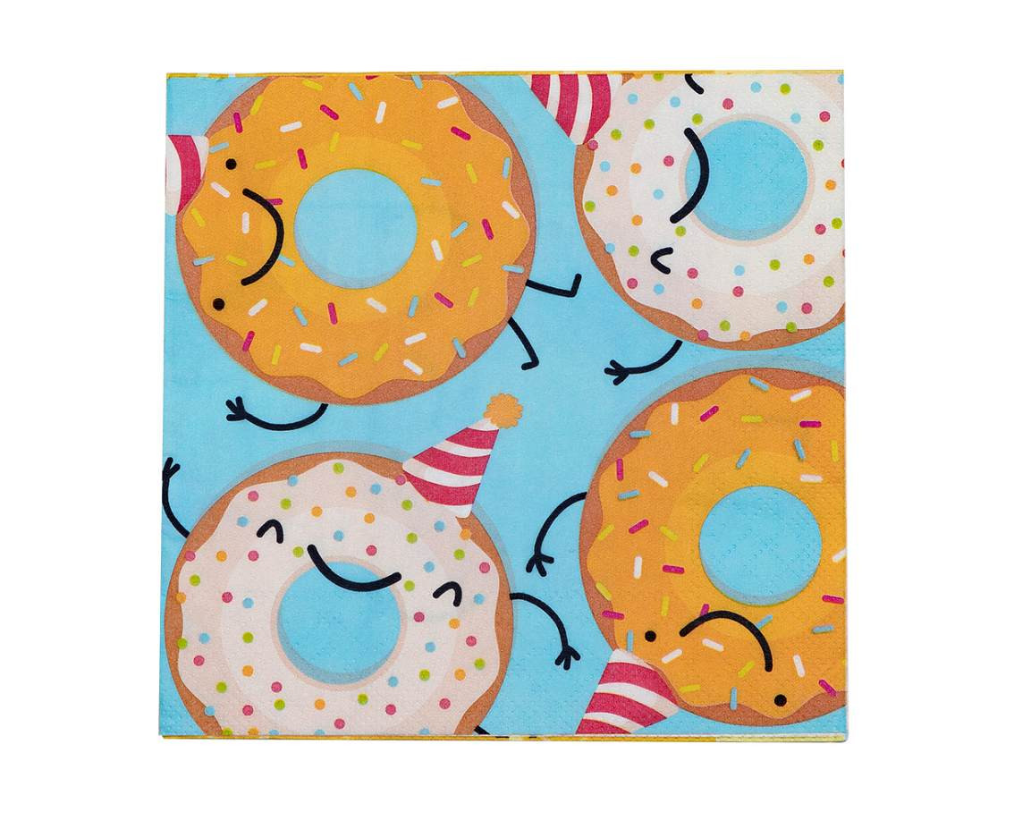 20 Napkins Donut 33x33cm