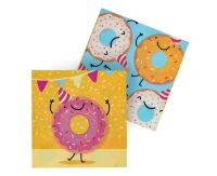 20 Napkins Donut 33x33cm