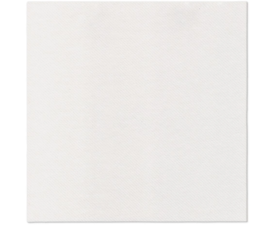 PAW Airlaid Unicolor White Napkins, 40x40 cm, 12 pcs.