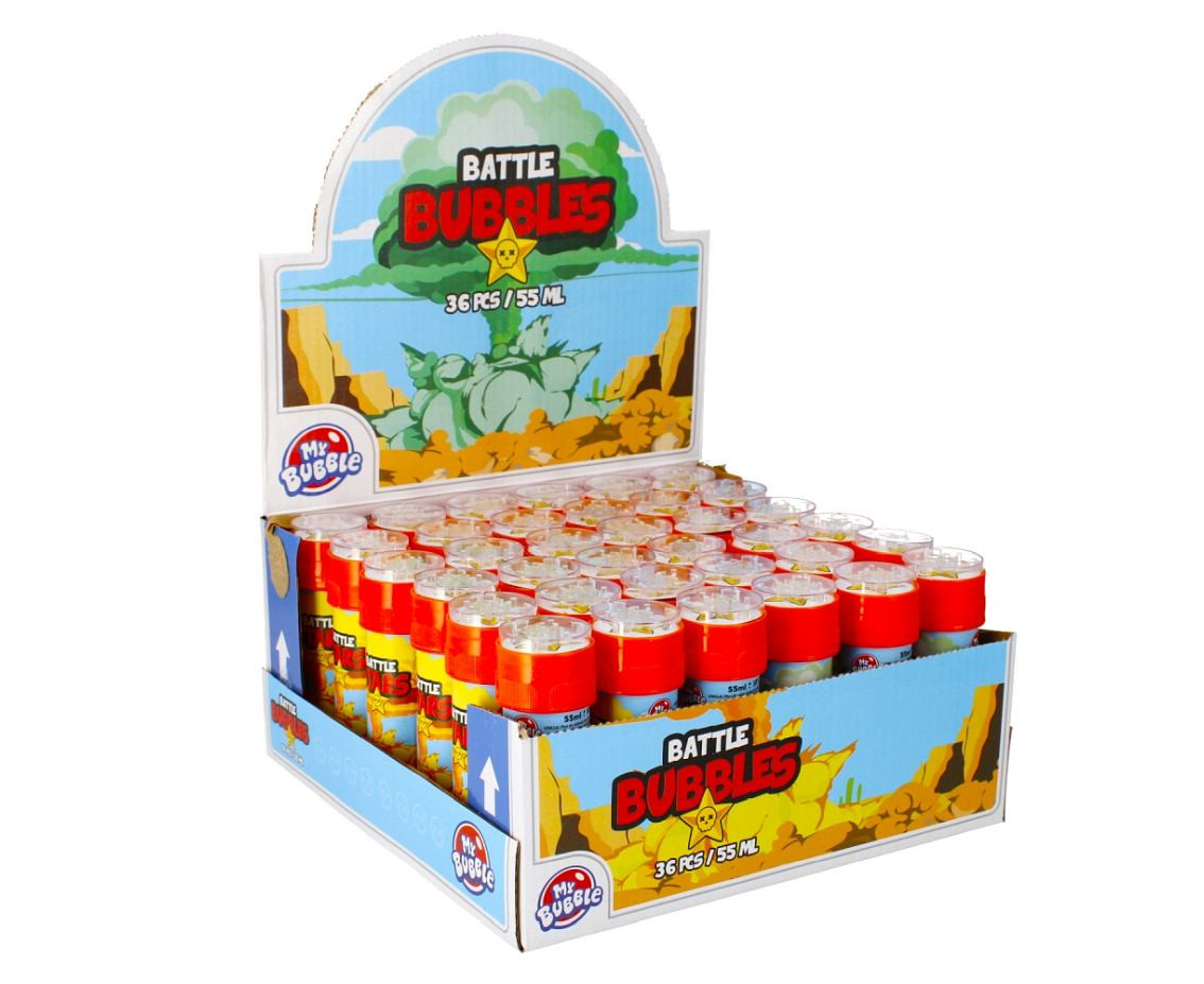 Soap bubbles 55 ml Battle Stars MY BUBBLE