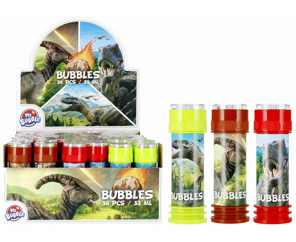 Soap bubbles 55 ml Dinosaurs MY BUBBLE
