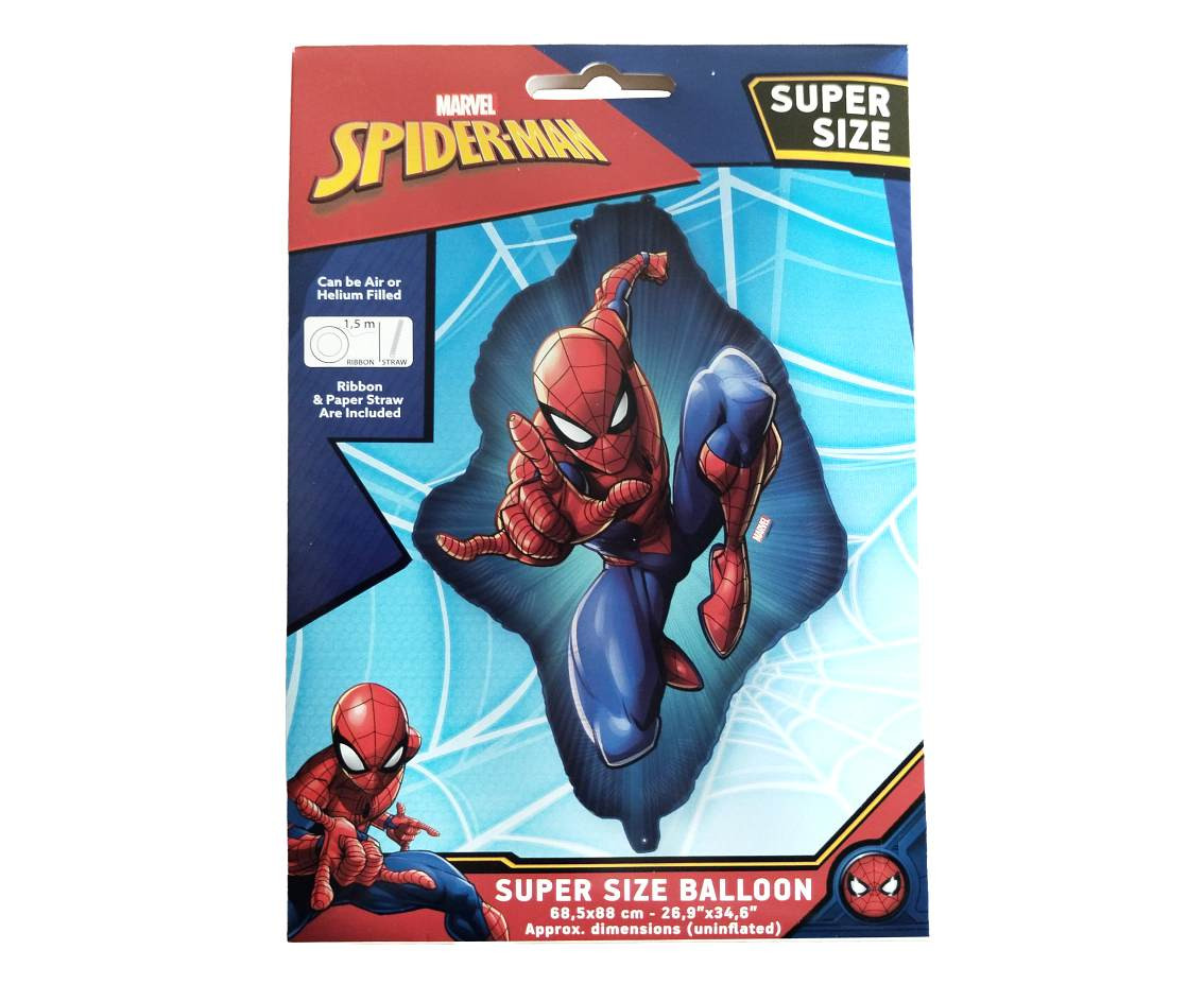 Foil Balloon SPIDERMAN 68,5x88cm MARVEL, 1 pc