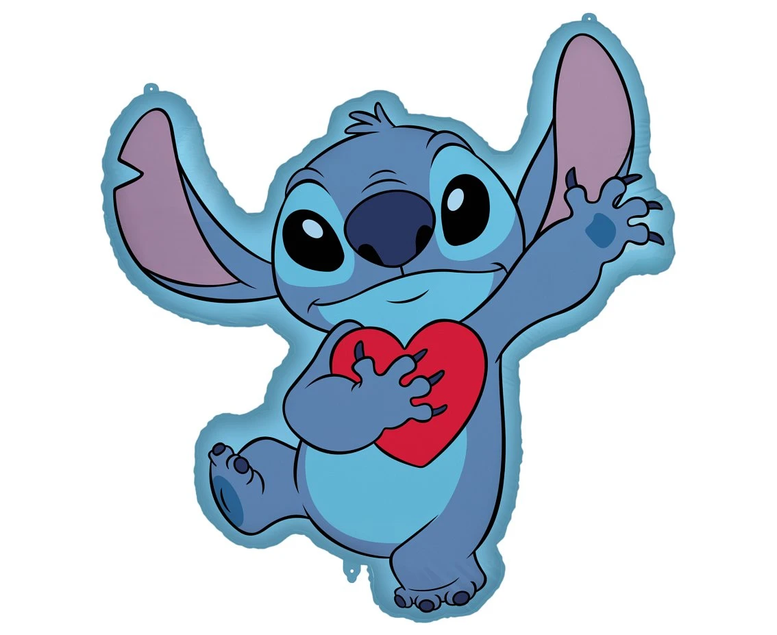 Foil Balloon STITCH 75x86 cm DISNEY, 1 pc