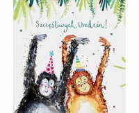 Birthday Card, Gorillas