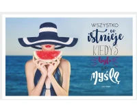 Vintage Card, Woman in a Hat