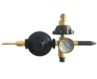 Balloon inflator, automatic for foil balloons and Tilt for latex (copper)