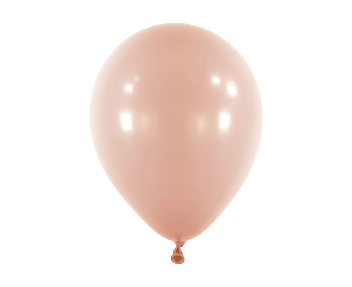 Balloons Anagram 5", RND fashion antique pink, 100pcs EOL