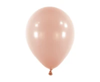 Balloons Anagram 5", RND fashion antique pink, 100pcs EOL